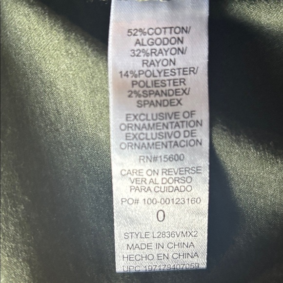 Wit & Wisdom Logan High Waist Ankle Slim Straight Leg Pants Celadon Size 0 NWT - Picture 11 of 11